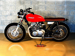 Red bike